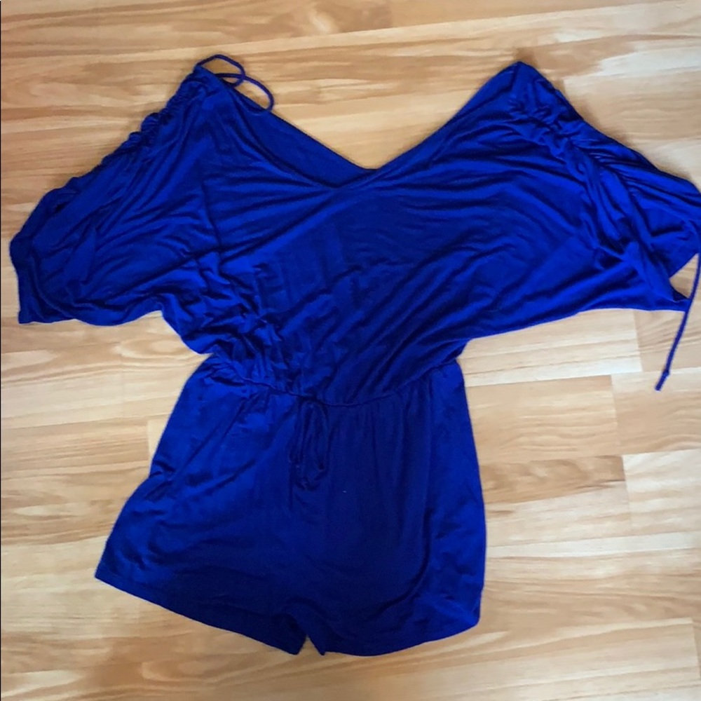 Blue romper